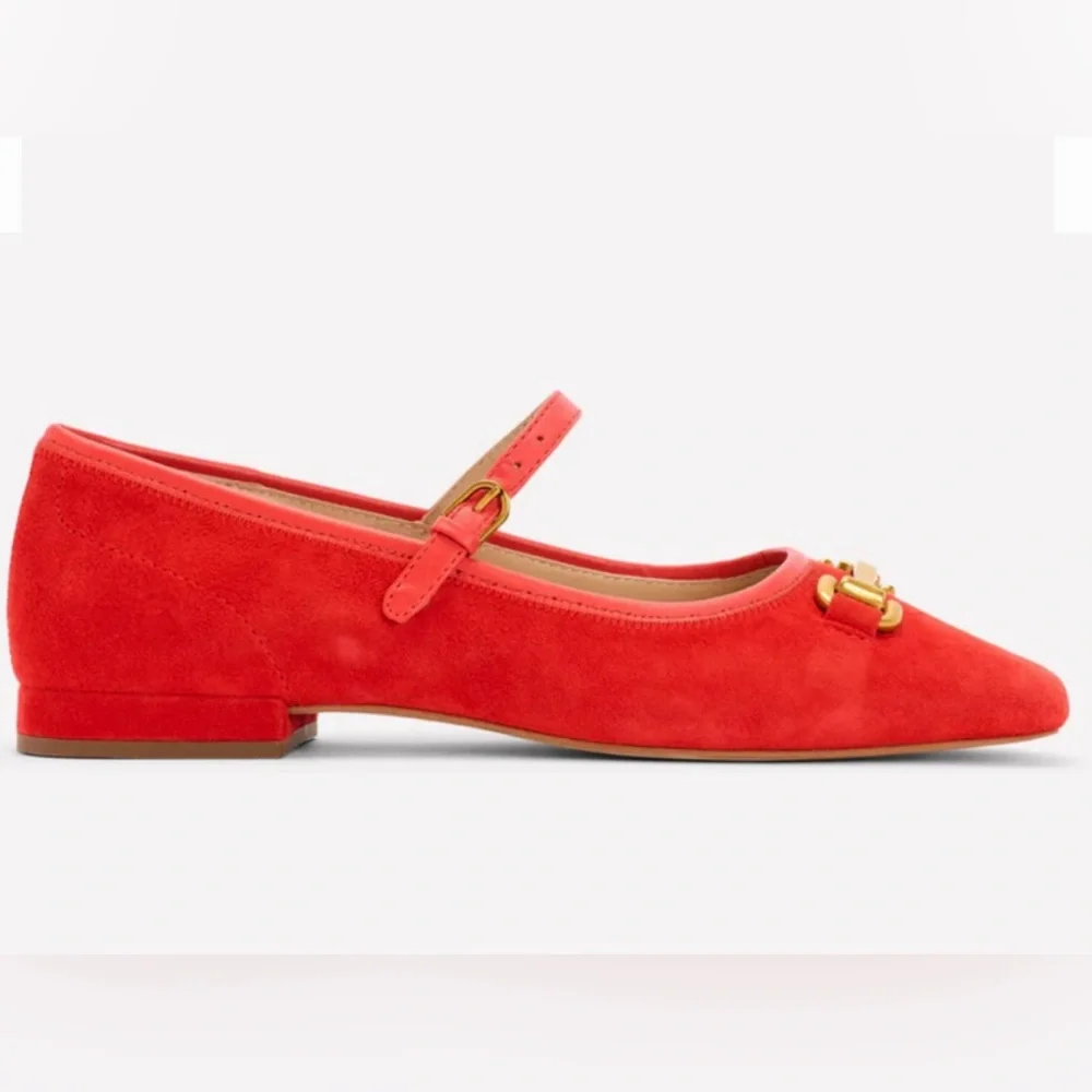 New BODEN Iris Snaffle Mary Jane Flats Size 6 - Picture 4 of 10